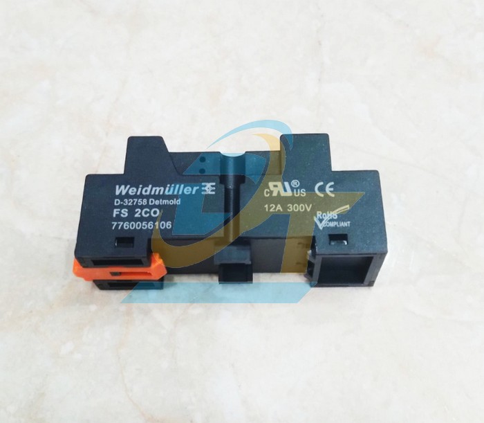 Đế Relay 8 ch&acirc;n dẹp Weidmuller FS 2CO (7760056106)  Weidmuller | Gi&aacute; rẻ nhất - C&ocirc;ng Ty TNHH Thương Mại Dịch Vụ Đạt T&acirc;m