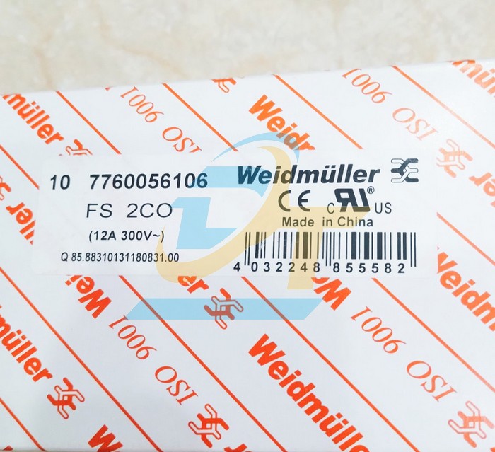Đế Relay 8 ch&acirc;n dẹp Weidmuller FS 2CO (7760056106)  Weidmuller | Gi&aacute; rẻ nhất - C&ocirc;ng Ty TNHH Thương Mại Dịch Vụ Đạt T&acirc;m