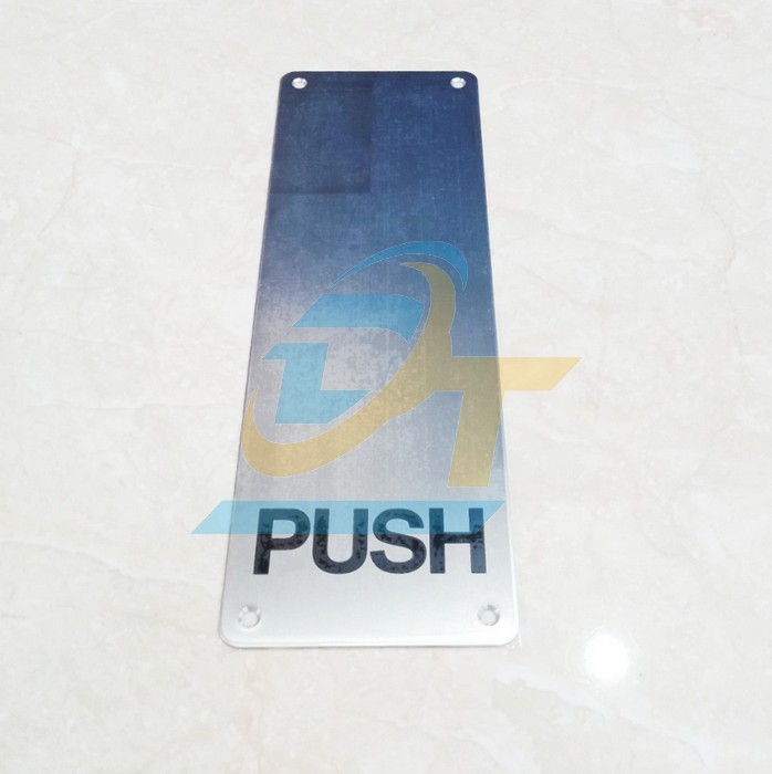 Bảng đẩy cửa Push inox mờ Hafele 987.11.340  HAFELE | Gi&aacute; rẻ nhất - C&ocirc;ng Ty TNHH Thương Mại Dịch Vụ Đạt T&acirc;m