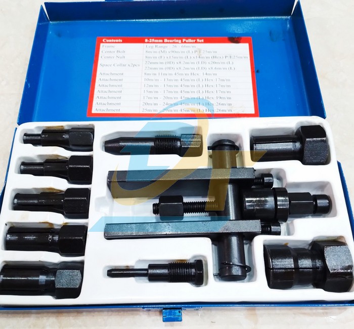 Bộ cảo bạc đạn chữ H 10 chi tiết 8-25mm  China | Gi&aacute; rẻ nhất - C&ocirc;ng Ty TNHH Thương Mại Dịch Vụ Đạt T&acirc;m