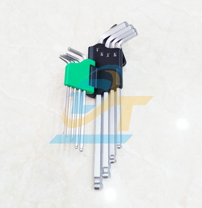 Bộ lục gi&aacute;c đầu bi hệ inch 9 c&acirc;y 1/16-3/8" Toptul GBAL0901  TOPTUL | Gi&aacute; rẻ nhất - C&ocirc;ng Ty TNHH Thương Mại Dịch Vụ Đạt T&acirc;m