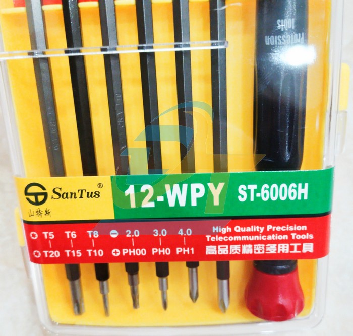 Bộ tua v&iacute;t đa năng 12 đầu Santus ST-6006H  SanTus | Gi&aacute; rẻ nhất - C&ocirc;ng Ty TNHH Thương Mại Dịch Vụ Đạt T&acirc;m
