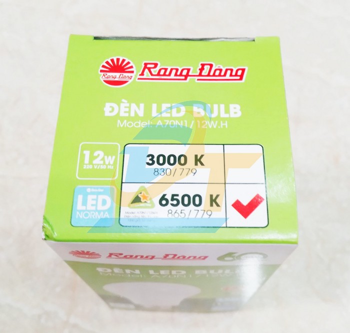 B&oacute;ng đ&egrave;n LED Bulb 12W 220V Rạng Đ&ocirc;ng A70N1/12W 6500K  RangDong | Gi&aacute; rẻ nhất - C&ocirc;ng Ty TNHH Thương Mại Dịch Vụ Đạt T&acirc;m