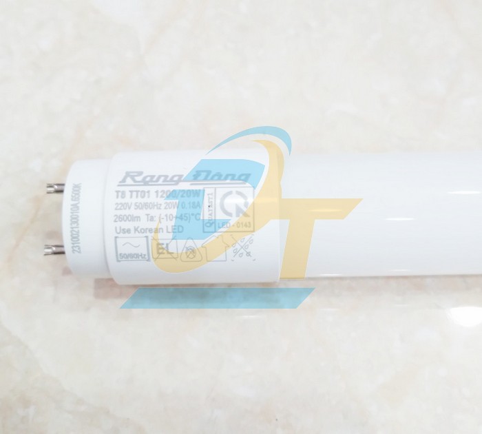 B&oacute;ng đ&egrave;n Led Tube 1.2m 20W Rạng Đ&ocirc;ng T8 TT01 1200/20W  RangDong | Gi&aacute; rẻ nhất - C&ocirc;ng Ty TNHH Thương Mại Dịch Vụ Đạt T&acirc;m