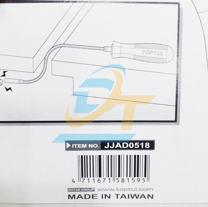 Cần h&iacute;t ốc l&ograve; xo nam ch&acirc;m 18"/450mm Toptul JJAD0518  TOPTUL | Gi&aacute; rẻ nhất - C&ocirc;ng Ty TNHH Thương Mại Dịch Vụ Đạt T&acirc;m