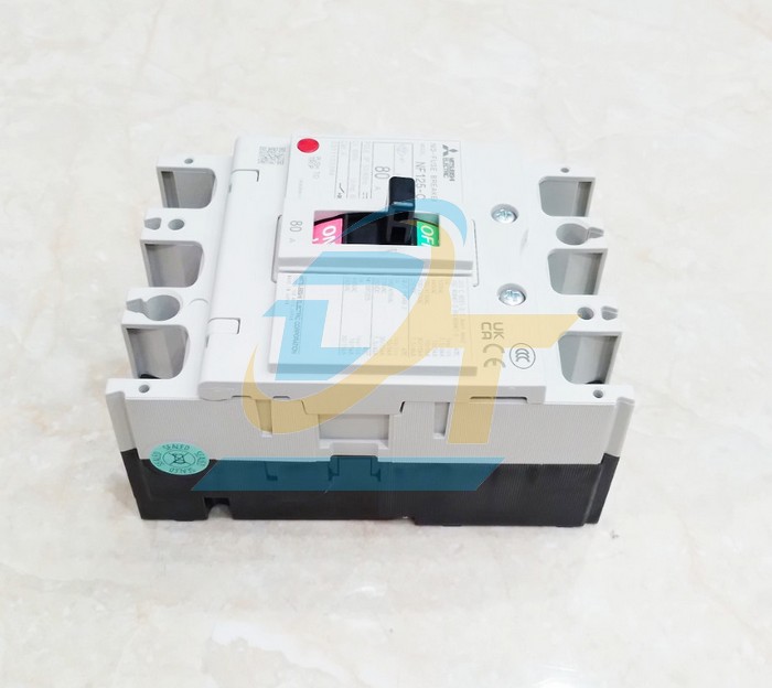 Cầu dao điện MCCB (khối) Mitsubushi NF125-CV 3P 80A 10kA  MITSUBISHI | Gi&aacute; rẻ nhất - C&ocirc;ng Ty TNHH Thương Mại Dịch Vụ Đạt T&acirc;m