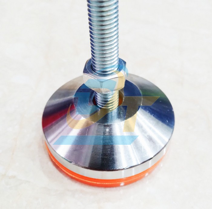 Ch&acirc;n tăng chỉnh chịu lực mạ kẽm M14x150 đế cao su phi 80  VietNam | Gi&aacute; rẻ nhất - C&ocirc;ng Ty TNHH Thương Mại Dịch Vụ Đạt T&acirc;m