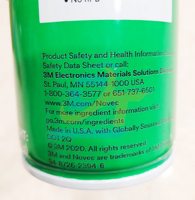 Chất tẩy vệ sinh linh kiện điện tử 3M Novec Electronic Degreaser 340g  3M | Gi&aacute; rẻ nhất - C&ocirc;ng Ty TNHH Thương Mại Dịch Vụ Đạt T&acirc;m