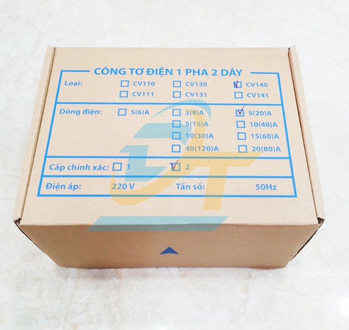 C&ocirc;ng tơ điện 1P 220V Gelex Emic CV140 5(20)A  Emic | Gi&aacute; rẻ nhất - C&ocirc;ng Ty TNHH Thương Mại Dịch Vụ Đạt T&acirc;m