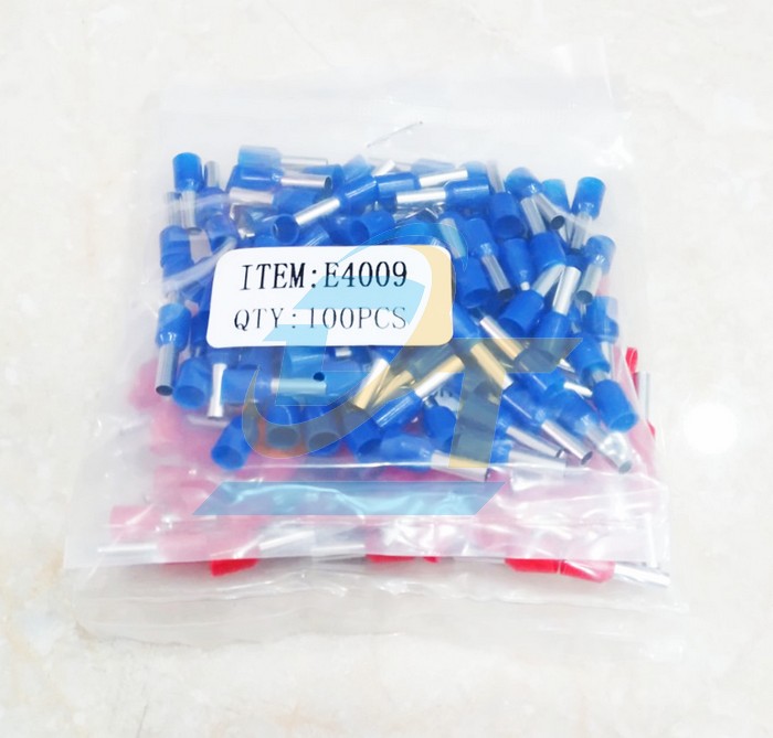 Đầu cos pin rỗng E4009 (Tiết diện c&aacute;p 4mm2)  VietNam | Gi&aacute; rẻ nhất - C&ocirc;ng Ty TNHH Thương Mại Dịch Vụ Đạt T&acirc;m
