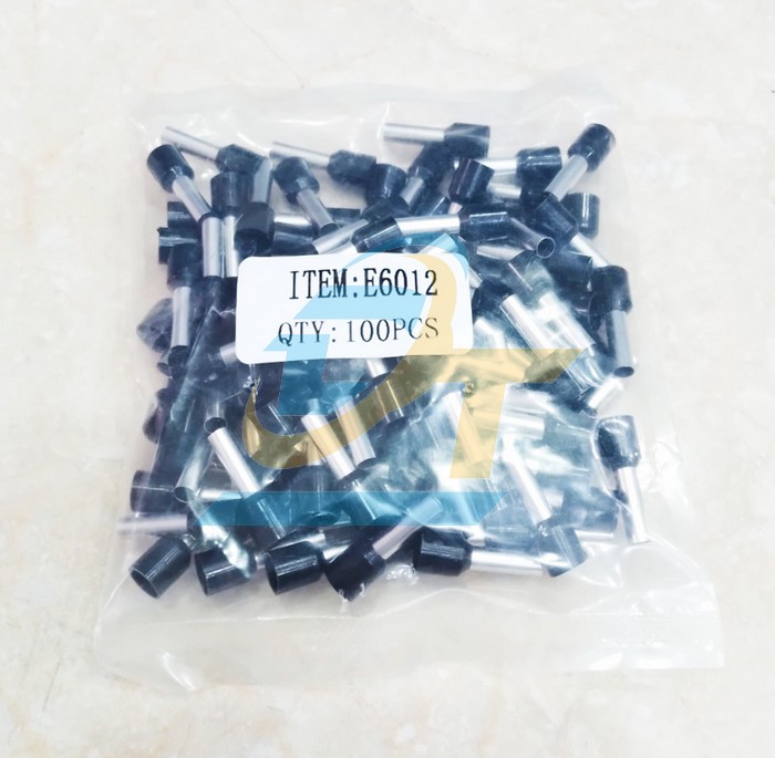 Đầu cos pin rỗng E6012 (Tiết diện c&aacute;p 6mm2)  VietNam | Gi&aacute; rẻ nhất - C&ocirc;ng Ty TNHH Thương Mại Dịch Vụ Đạt T&acirc;m
