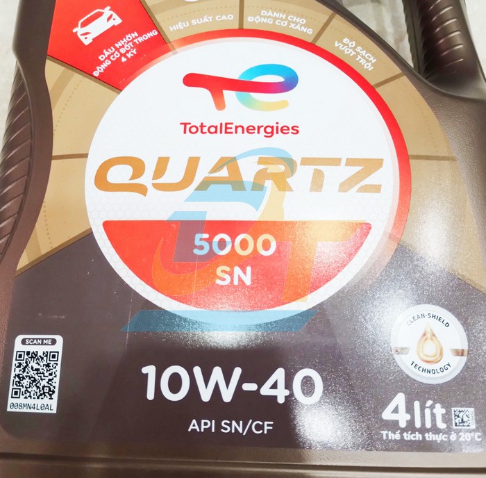 Dầu nhớt động cơ Total Quartz 5000 SN 10W-40 (4L)  TotalEnergies | Gi&aacute; rẻ nhất - C&ocirc;ng Ty TNHH Thương Mại Dịch Vụ Đạt T&acirc;m