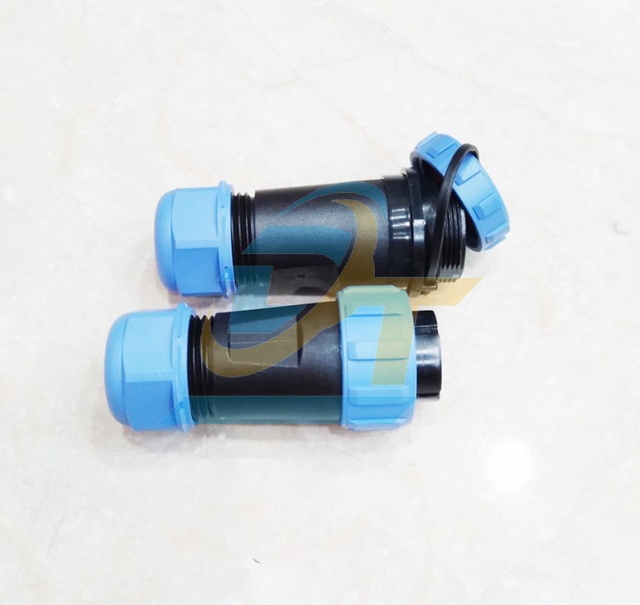 Đầu nối d&acirc;y chống nước 12 ch&acirc;n thẳng (Đực + C&aacute;i) SP21-12P  China | Gi&aacute; rẻ nhất - C&ocirc;ng Ty TNHH Thương Mại Dịch Vụ Đạt T&acirc;m
