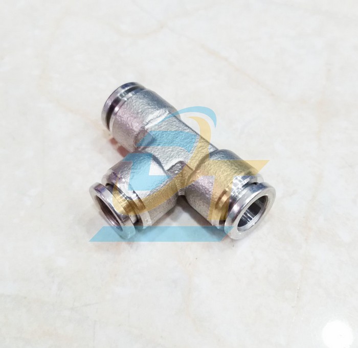 Đầu nối hơi chữ T inox 304 phi 8mm IPE08  China | Gi&aacute; rẻ nhất - C&ocirc;ng Ty TNHH Thương Mại Dịch Vụ Đạt T&acirc;m