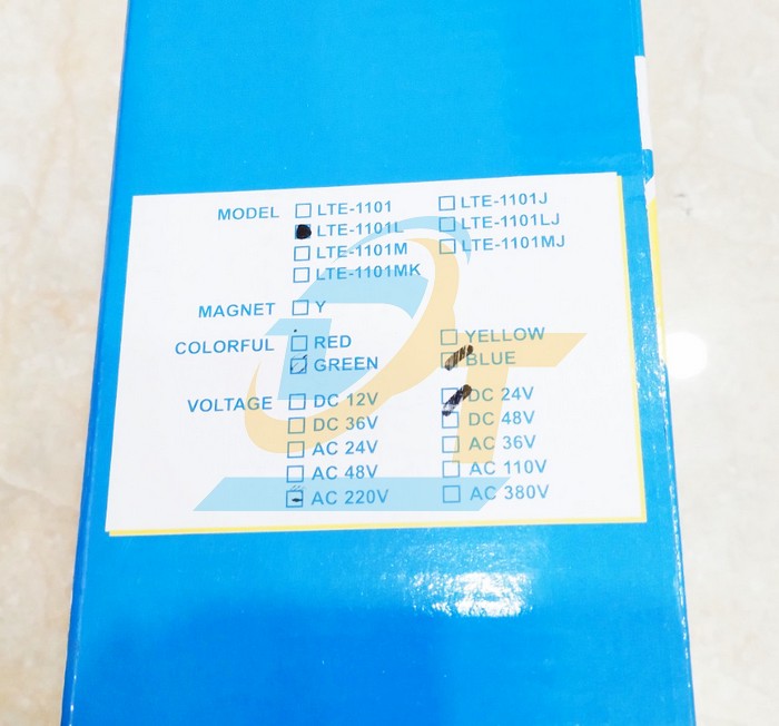 Đ&egrave;n xoay Led 24V kh&ocirc;ng c&ograve;i hụ LTE-1101L (M&agrave;u xanh dương)  VietNam | Gi&aacute; rẻ nhất - C&ocirc;ng Ty TNHH Thương Mại Dịch Vụ Đạt T&acirc;m