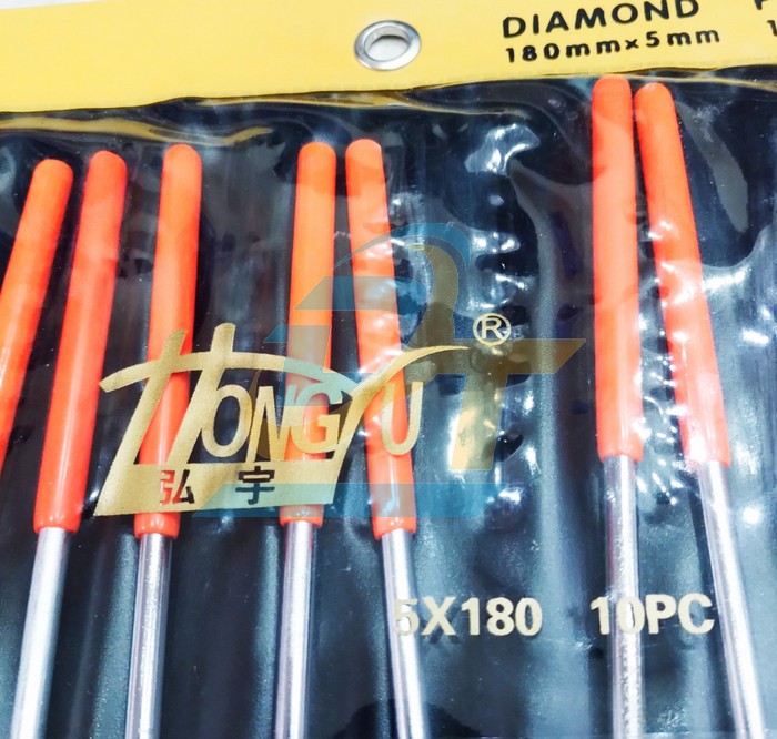 Dũa kim cương tr&ograve;n Hongyu 5x180mm  HONGYU | Gi&aacute; rẻ nhất - C&ocirc;ng Ty TNHH Thương Mại Dịch Vụ Đạt T&acirc;m