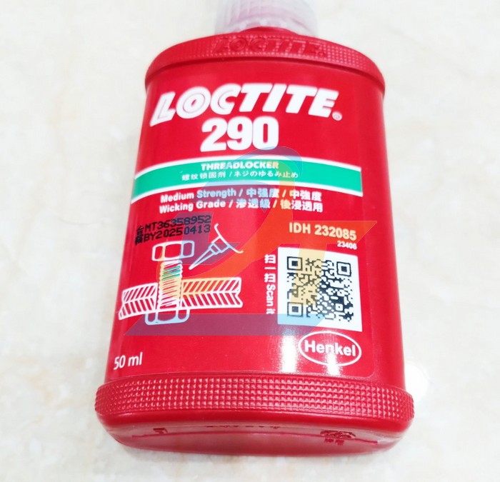Keo kh&oacute;a ren Loctite 290 50ml  Loctite | Gi&aacute; rẻ nhất - C&ocirc;ng Ty TNHH Thương Mại Dịch Vụ Đạt T&acirc;m