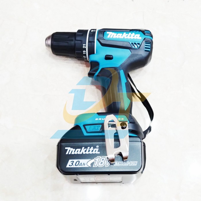 M&aacute;y khoan động lực d&ugrave;ng pin 18V Makita DHP485SFE (K&egrave;m 2 pin 3Ah + 1 Sạc)  Makita | Gi&aacute; rẻ nhất - C&ocirc;ng Ty TNHH Thương Mại Dịch Vụ Đạt T&acirc;m