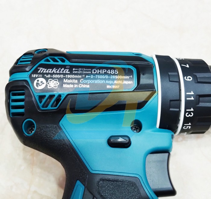 M&aacute;y khoan động lực d&ugrave;ng pin 18V Makita DHP485SFE (K&egrave;m 2 pin 3Ah + 1 Sạc)  Makita | Gi&aacute; rẻ nhất - C&ocirc;ng Ty TNHH Thương Mại Dịch Vụ Đạt T&acirc;m