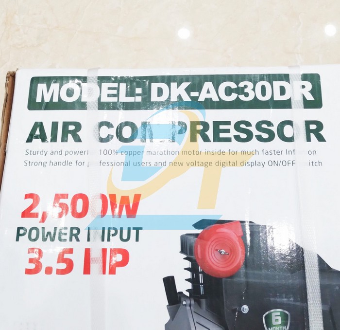 M&aacute;y n&eacute;n kh&iacute; 30L 3.5HP 2500W Dekton DK-AC30DR  DEKTON | Gi&aacute; rẻ nhất - C&ocirc;ng Ty TNHH Thương Mại Dịch Vụ Đạt T&acirc;m
