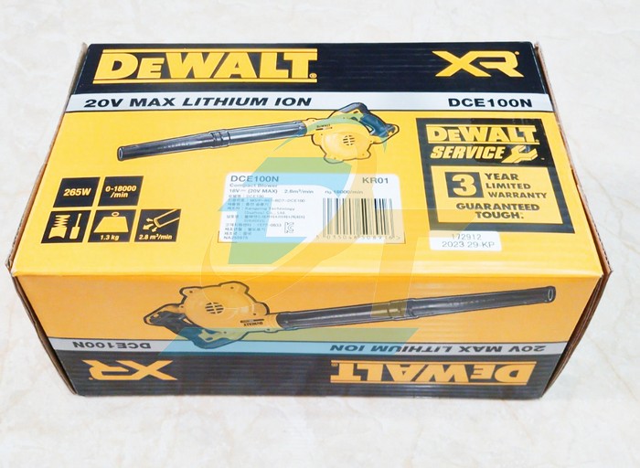 M&aacute;y thổi l&aacute; d&ugrave;ng pin 20V DeWalt DCE100N-KR (Chưa gồm pin sạc)  DEWALT | Gi&aacute; rẻ nhất - C&ocirc;ng Ty TNHH Thương Mại Dịch Vụ Đạt T&acirc;m