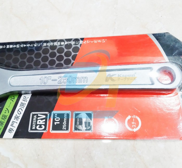 Mỏ lết trắng 10"/250mm Kapusi K-7634  Kapusi | Gi&aacute; rẻ nhất - C&ocirc;ng Ty TNHH Thương Mại Dịch Vụ Đạt T&acirc;m