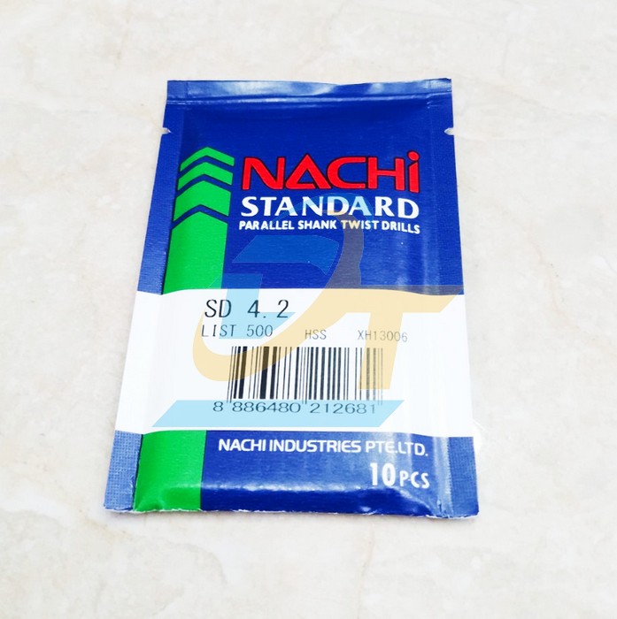 Mũi khoan sắt List 500 Nachi 4.2mm  Nachi | Gi&aacute; rẻ nhất - C&ocirc;ng Ty TNHH Thương Mại Dịch Vụ Đạt T&acirc;m