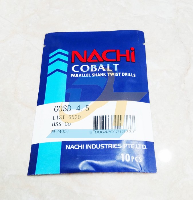 Mũi khoan inox List 6520 Nachi 4.5mm  Nachi | Gi&aacute; rẻ nhất - C&ocirc;ng Ty TNHH Thương Mại Dịch Vụ Đạt T&acirc;m