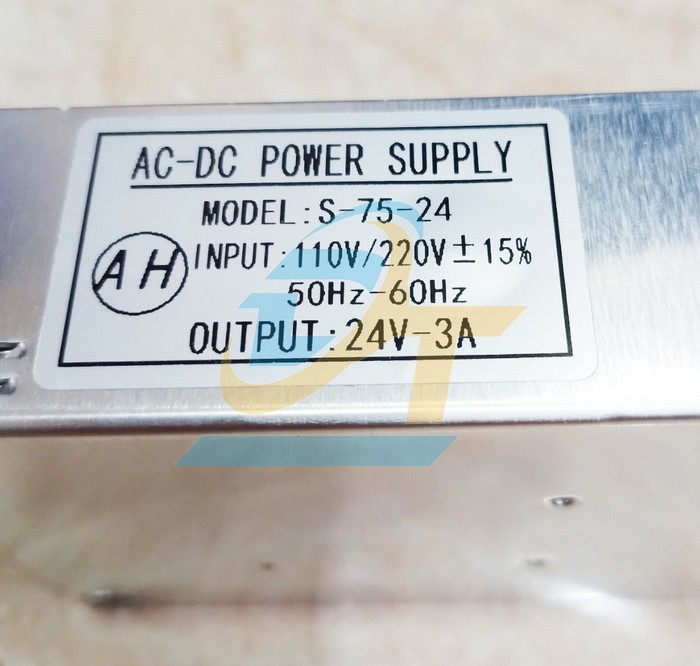 Bộ nguồn tổ ong 220V ra 24V 3A S-75-24  China | Gi&aacute; rẻ nhất - C&ocirc;ng Ty TNHH Thương Mại Dịch Vụ Đạt T&acirc;m