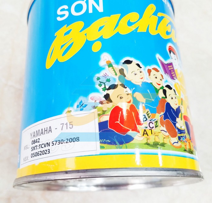 Sơn Alkyd (b&oacute;ng) Bạch Tuyết 0.8kg - M&agrave;u xanh Yamaha 715  BachTuyet | Gi&aacute; rẻ nhất - C&ocirc;ng Ty TNHH Thương Mại Dịch Vụ Đạt T&acirc;m