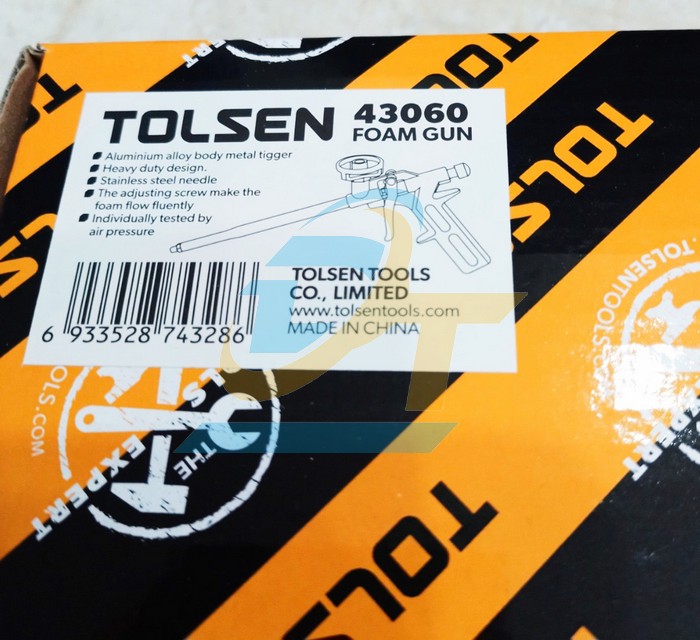 S&uacute;ng bắn keo bọt nở foam Tolsen 43060  Tolsen | Gi&aacute; rẻ nhất - C&ocirc;ng Ty TNHH Thương Mại Dịch Vụ Đạt T&acirc;m