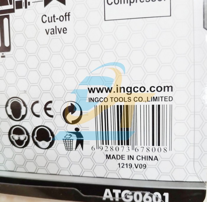 S&uacute;ng bơm lốp xe &ocirc; t&ocirc; d&ugrave;ng kh&iacute; Ingco ATG0601  INGCO | Gi&aacute; rẻ nhất - C&ocirc;ng Ty TNHH Thương Mại Dịch Vụ Đạt T&acirc;m