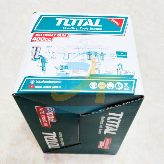 S&uacute;ng phun sơn 400CC Total TAT10402 TAT10402 Total | Gi&aacute; rẻ nhất - C&ocirc;ng Ty TNHH Thương Mại Dịch Vụ Đạt T&acirc;m