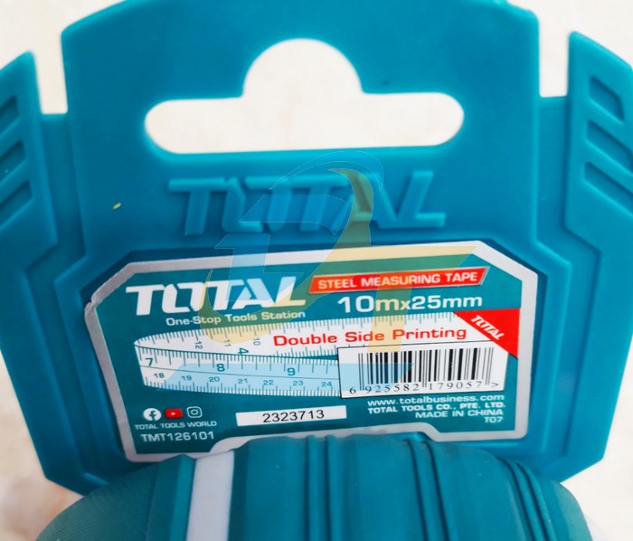 Thước cuộn th&eacute;p 10mx25mm Total TMT126101  Total | Gi&aacute; rẻ nhất - C&ocirc;ng Ty TNHH Thương Mại Dịch Vụ Đạt T&acirc;m