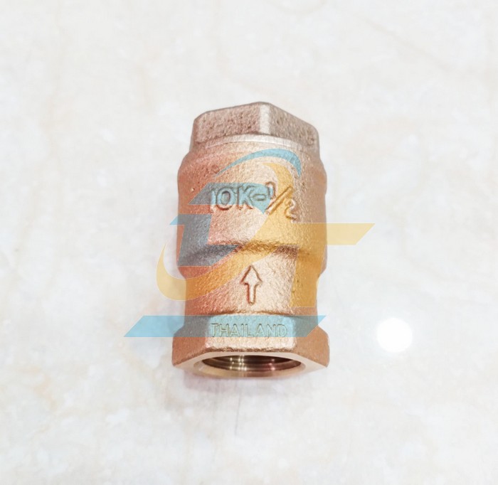 Van 1 chiều l&ograve; xo đồng RF Kitz nối ren 1/2" - Phi 21  Kitz | Gi&aacute; rẻ nhất - C&ocirc;ng Ty TNHH Thương Mại Dịch Vụ Đạt T&acirc;m