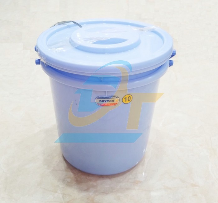 X&ocirc; nhựa c&oacute; nắp 10 l&iacute;t Duy T&acirc;n No.H063 H063 DuyTan | Gi&aacute; rẻ nhất - C&ocirc;ng Ty TNHH Thương Mại Dịch Vụ Đạt T&acirc;m