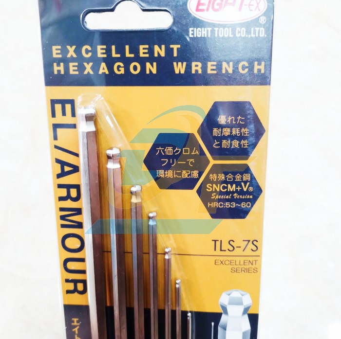Bộ lục gi&aacute;c đầu bi 7 c&acirc;y 1.5-6mm Eight TLS-7S  Eight | Gi&aacute; rẻ nhất - C&ocirc;ng Ty TNHH Thương Mại Dịch Vụ Đạt T&acirc;m