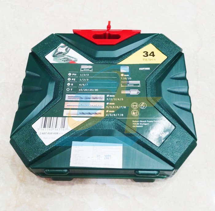 Bộ mũi khoan v&agrave; vặn v&iacute;t X-Line 34 chi tiết Bosch 2607010608 2607010608 Bosch | Gi&aacute; rẻ nhất - C&ocirc;ng Ty TNHH Thương Mại Dịch Vụ Đạt T&acirc;m