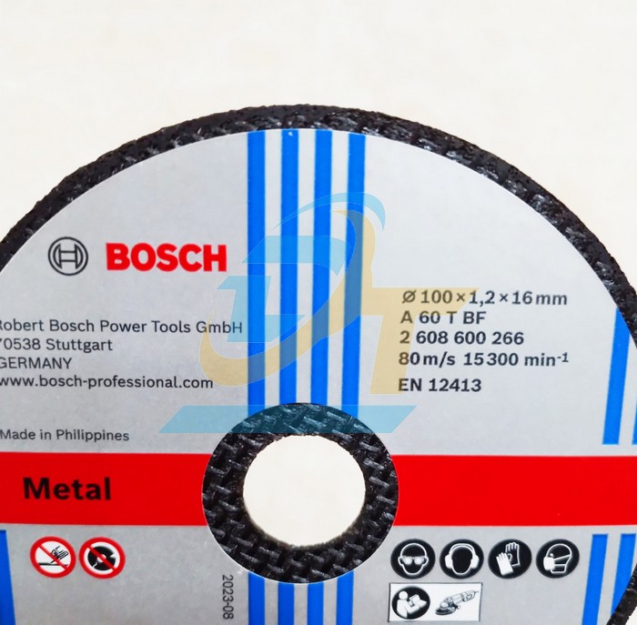 Đ&aacute; cắt sắt 100x1.2x16mm Bosch 2608600266  VietNam | Gi&aacute; rẻ nhất - C&ocirc;ng Ty TNHH Thương Mại Dịch Vụ Đạt T&acirc;m