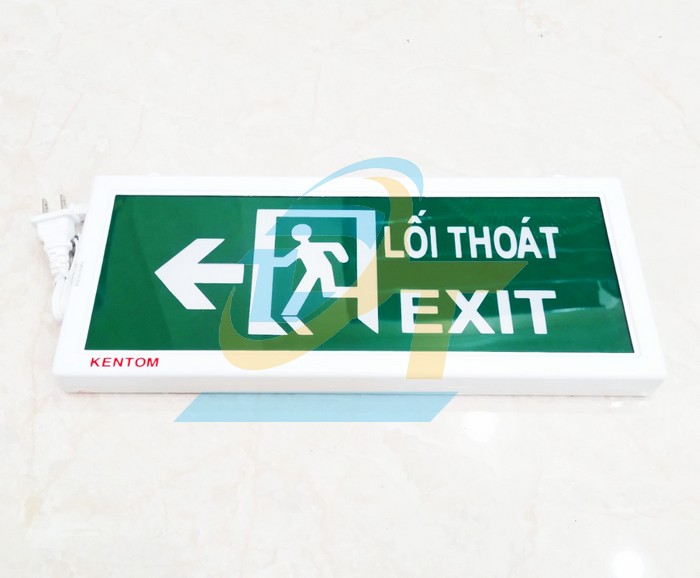 Đ&egrave;n EXIT LỐI THO&Aacute;T 1 mặt Kentom KT-110  KENTOM | Gi&aacute; rẻ nhất - C&ocirc;ng Ty TNHH Thương Mại Dịch Vụ Đạt T&acirc;m