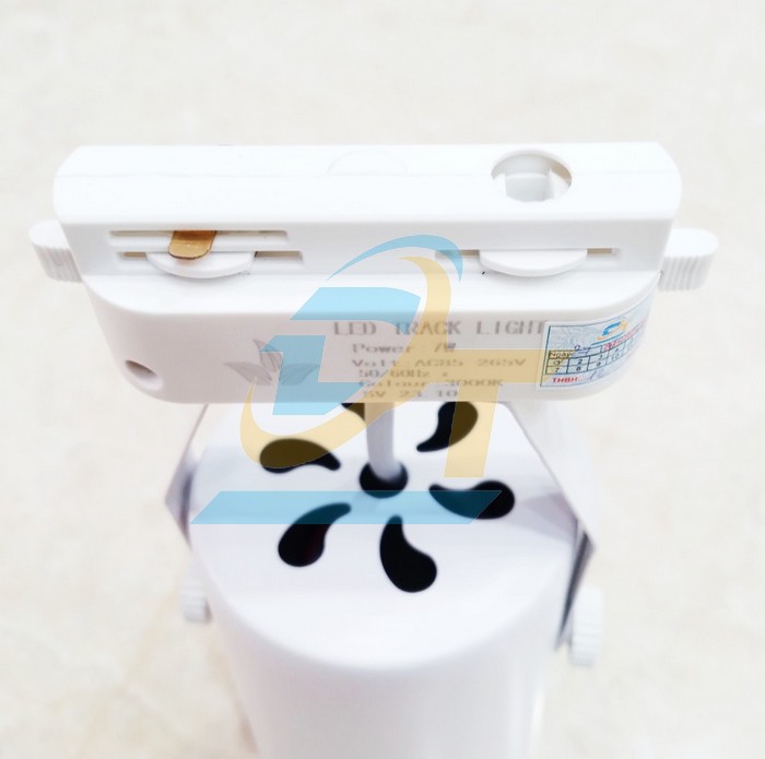 Đ&egrave;n rọi ray vỏ trắng 7W 220V 3000K  China | Gi&aacute; rẻ nhất - C&ocirc;ng Ty TNHH Thương Mại Dịch Vụ Đạt T&acirc;m