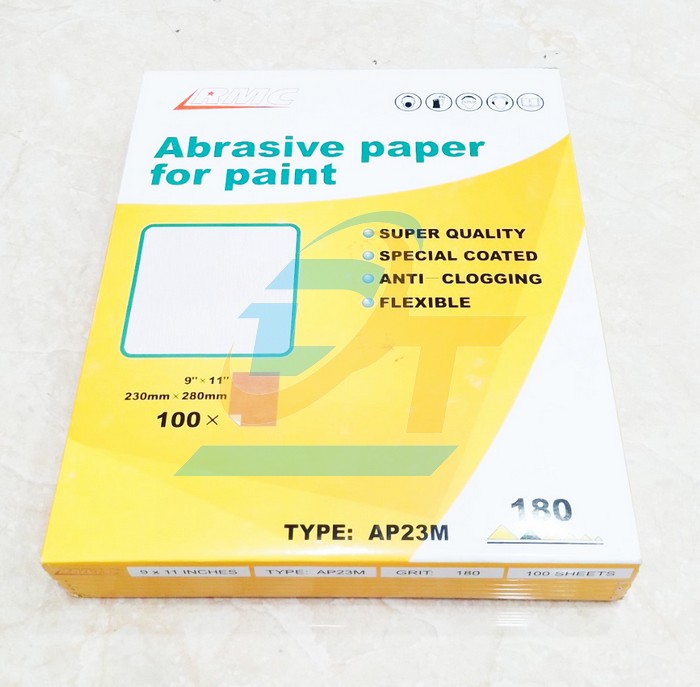 Giấy nh&aacute;m kh&ocirc; RMC AP23M P180  RMC | Gi&aacute; rẻ nhất - C&ocirc;ng Ty TNHH Thương Mại Dịch Vụ Đạt T&acirc;m