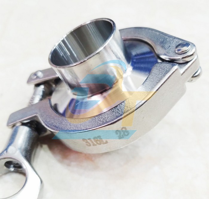 Khớp nối nhanh Clamp vi sinh inox 304 D27  VietNam | Gi&aacute; rẻ nhất - C&ocirc;ng Ty TNHH Thương Mại Dịch Vụ Đạt T&acirc;m
