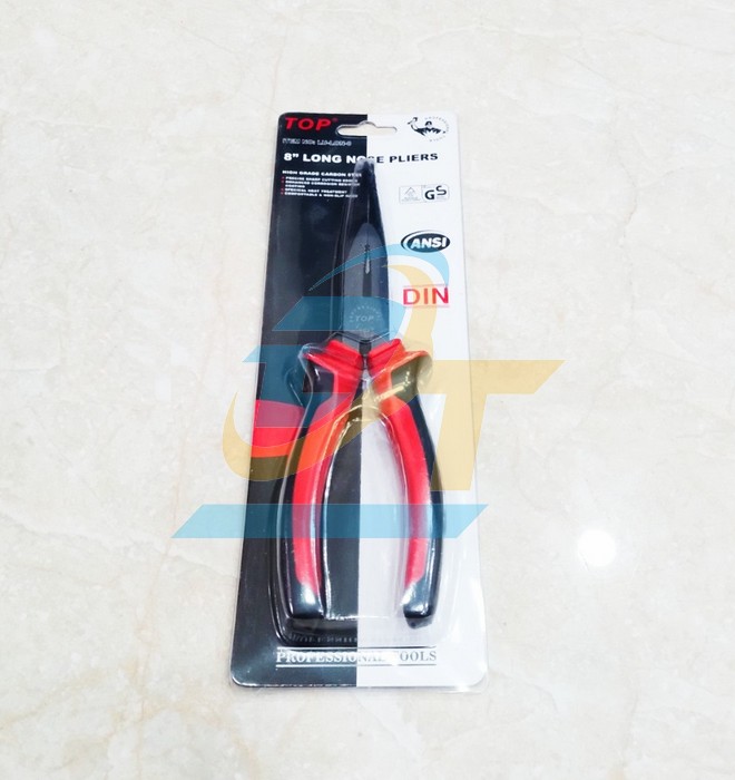 K&igrave;m nhọn c&aacute;n đỏ đen 8"/200mm TOP LU-LON-8  TOP | Gi&aacute; rẻ nhất - C&ocirc;ng Ty TNHH Thương Mại Dịch Vụ Đạt T&acirc;m
