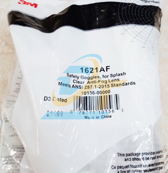 K&iacute;nh bảo hộ dẻo chống ho&aacute; chất 3M 1621  3M | Gi&aacute; rẻ nhất - C&ocirc;ng Ty TNHH Thương Mại Dịch Vụ Đạt T&acirc;m