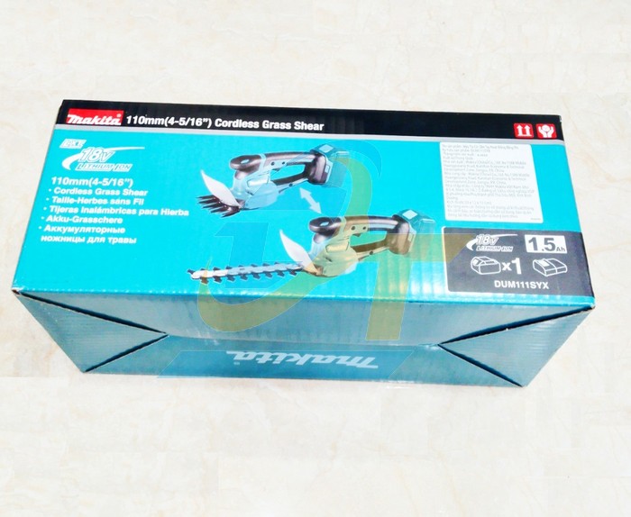 M&aacute;y tỉa h&agrave;ng r&agrave;o 110mm d&ugrave;ng pin 18V Makita DUM111SYX (K&egrave;m 1 pin 1.5Ah + 1 Sạc)  Makita | Gi&aacute; rẻ nhất - C&ocirc;ng Ty TNHH Thương Mại Dịch Vụ Đạt T&acirc;m