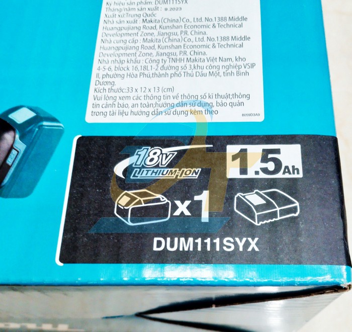 M&aacute;y tỉa h&agrave;ng r&agrave;o 110mm d&ugrave;ng pin 18V Makita DUM111SYX (K&egrave;m 1 pin 1.5Ah + 1 Sạc)  Makita | Gi&aacute; rẻ nhất - C&ocirc;ng Ty TNHH Thương Mại Dịch Vụ Đạt T&acirc;m