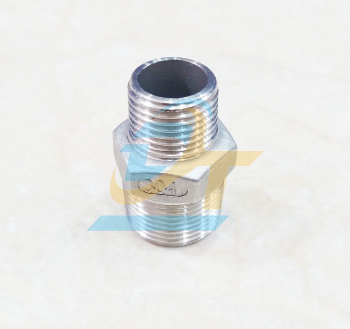 Nối 2 đầu ren ngo&agrave;i (K&eacute;p giảm) inox 304 phi 60-42  VietNam | Gi&aacute; rẻ nhất - C&ocirc;ng Ty TNHH Thương Mại Dịch Vụ Đạt T&acirc;m