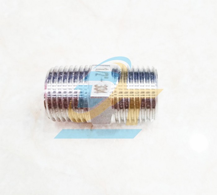 Nối 2 đầu ren ngo&agrave;i (k&eacute;p ren) inox 304 DN15 - Phi 21  VietNam | Gi&aacute; rẻ nhất - C&ocirc;ng Ty TNHH Thương Mại Dịch Vụ Đạt T&acirc;m