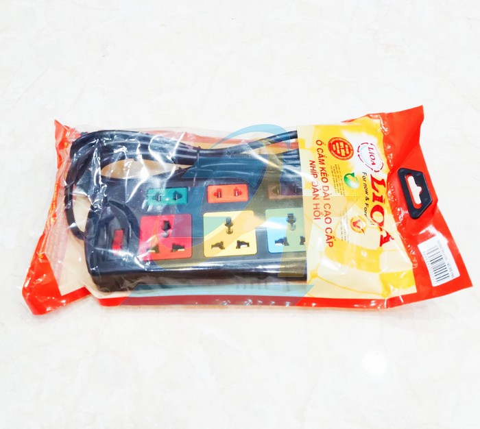 Ổ cắm điện đa năng 6 chấu LiOA 3D3S32 - d&acirc;y d&agrave;i 3m  LiOA | Gi&aacute; rẻ nhất - C&ocirc;ng Ty TNHH Thương Mại Dịch Vụ Đạt T&acirc;m